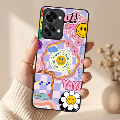 Groovy Metal Back Case for Oneplus NORD 2T 5G