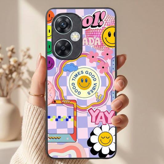 Groovy Metal Back Case for Oneplus NORD CE 3 LITE 5G