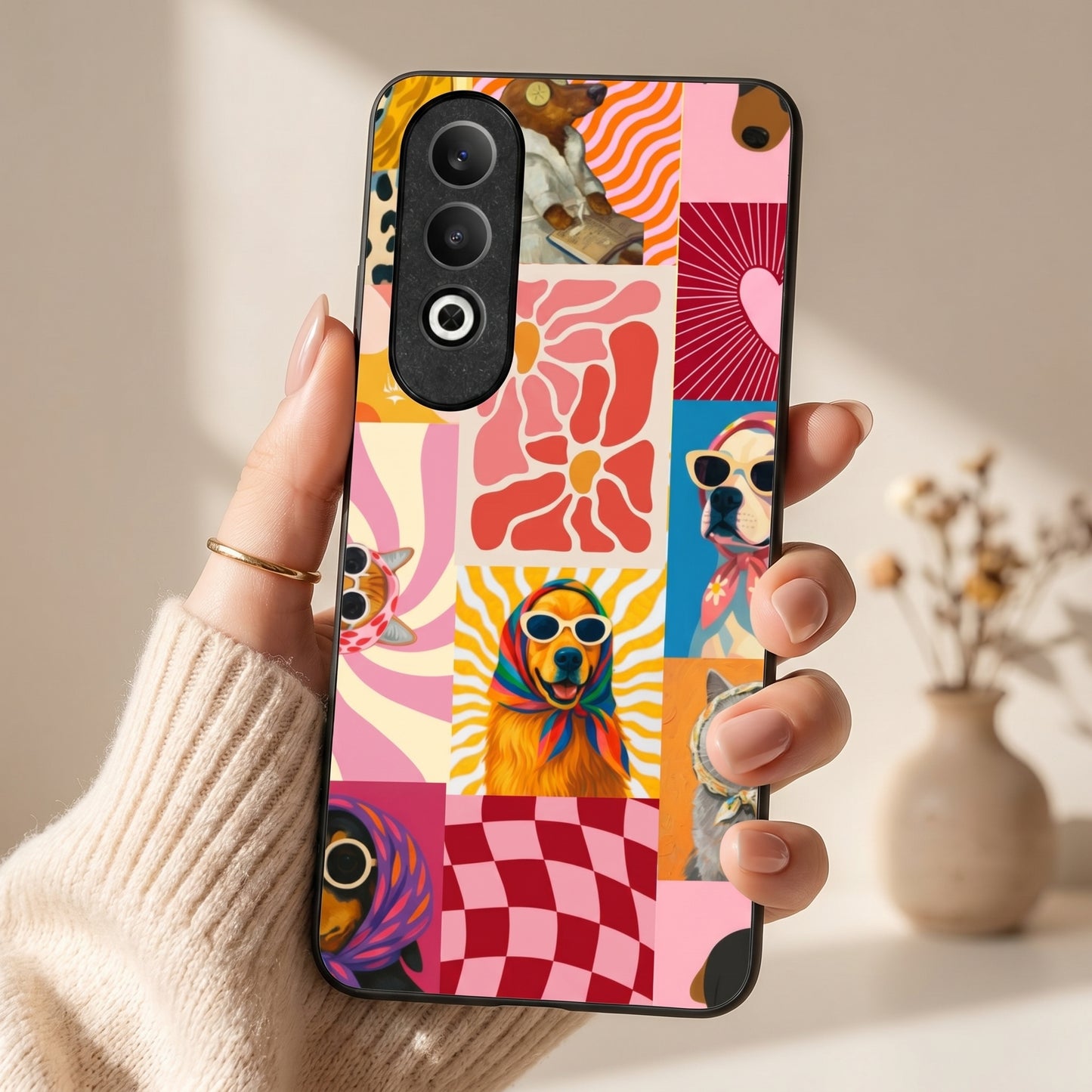 Pawpsy Metal Back Case for Oneplus NORD CE 4 5G