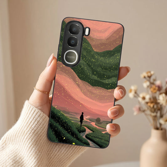 Dreamscape Metal Back Case for VIVO Y300