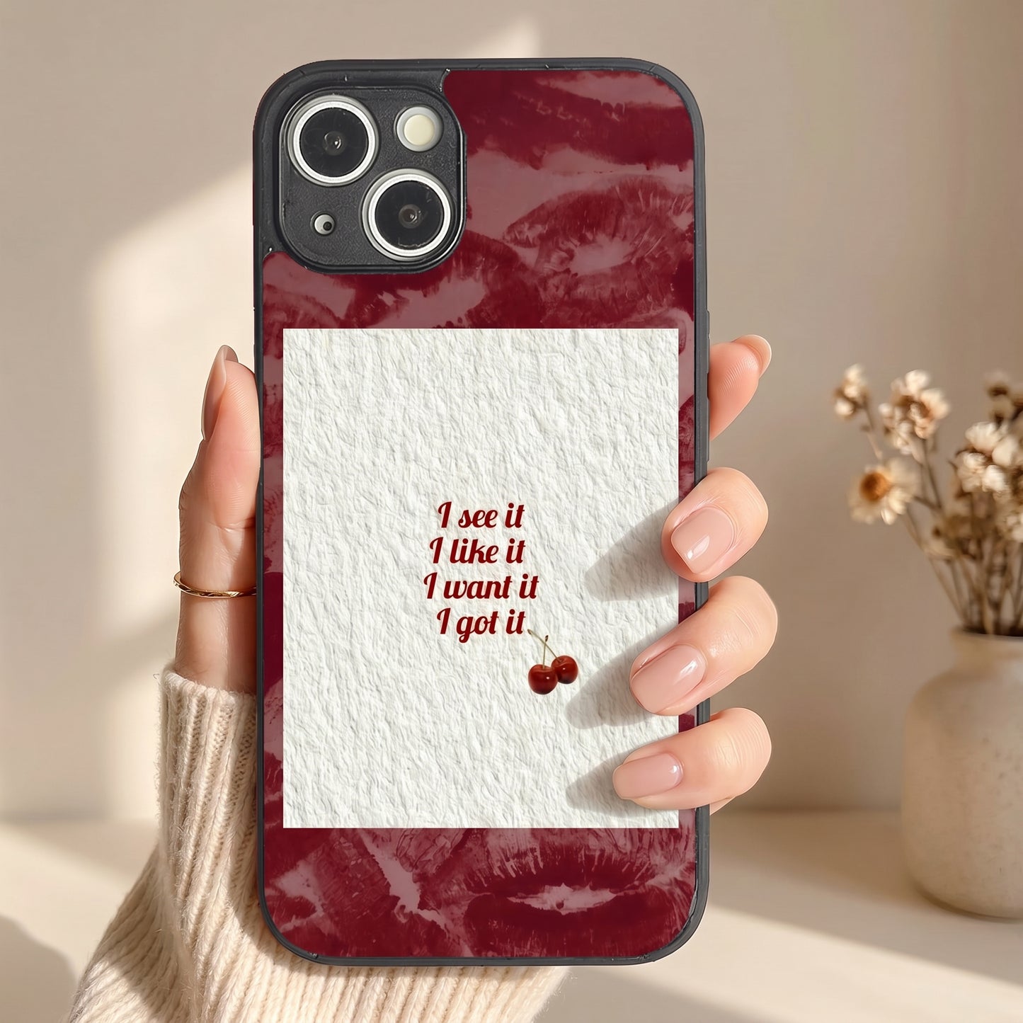 'IT' girl Metal Back Case for Apple iPhone 14