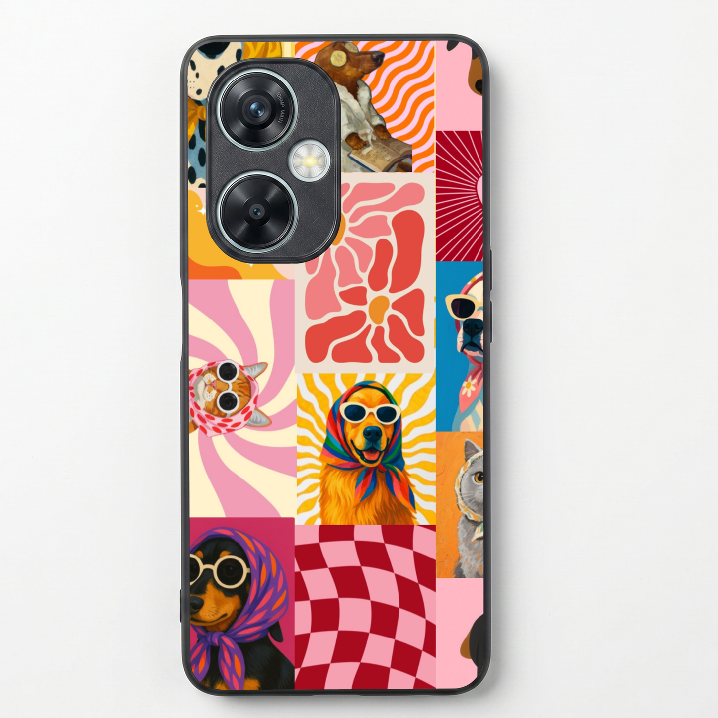 Pawpsy Metal Back Case for Oneplus NORD CE 3 LITE 5G