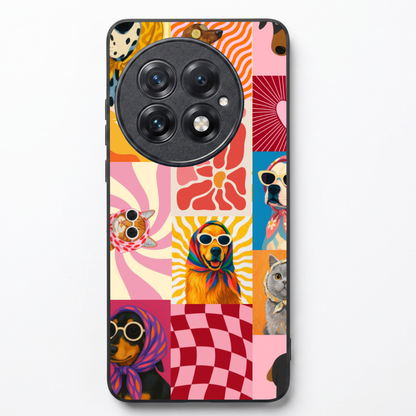 Pawpsy Metal Back Case for Oneplus 13
