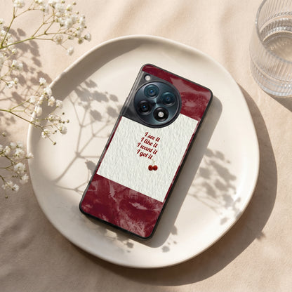 'IT' girl Metal Back Case for Oneplus 11R