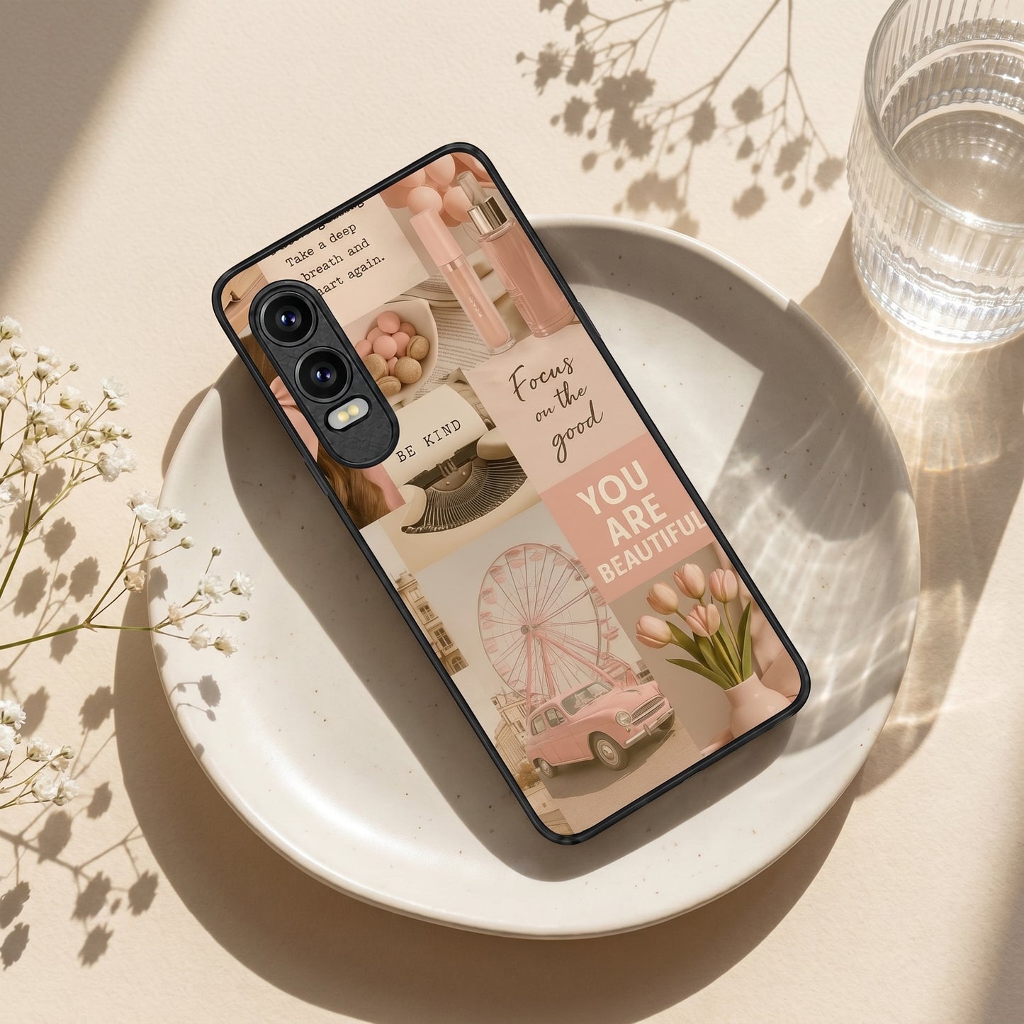 Girlie Pop Metal Back Case for Oneplus NORD CE 4 LITE 5G