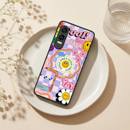 Groovy Metal Back Case for Oneplus NORD CE 4 LITE 5G
