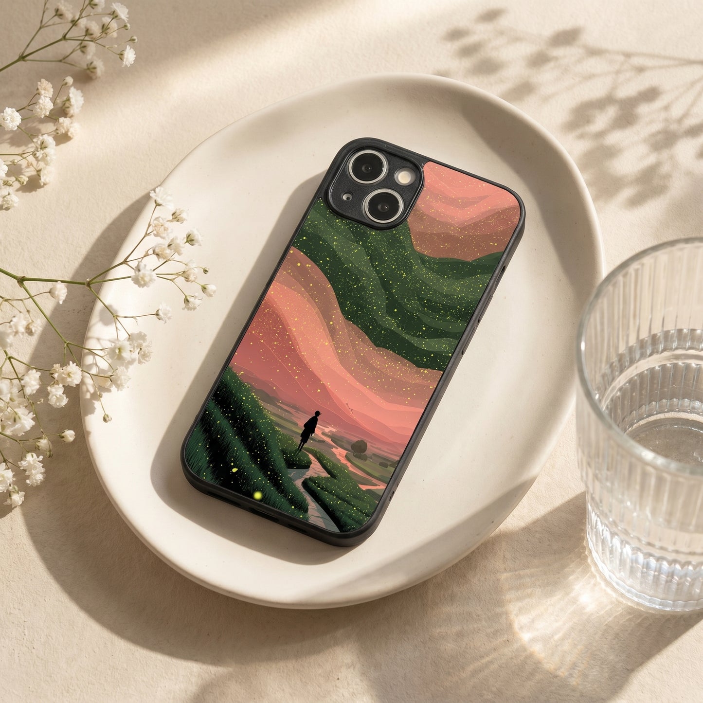 Dreamscape Metal Back Case for Apple iPhone 14