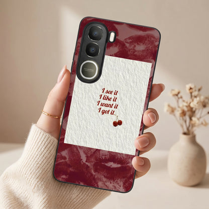 'IT' girl Metal Back Case for VIVO Y300