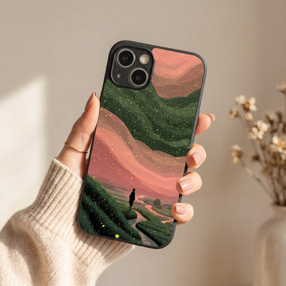 Dreamscape Metal Back Case for Apple iPhone 13
