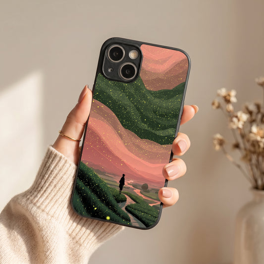 Dreamscape Metal Back Case for Apple iPhone 13