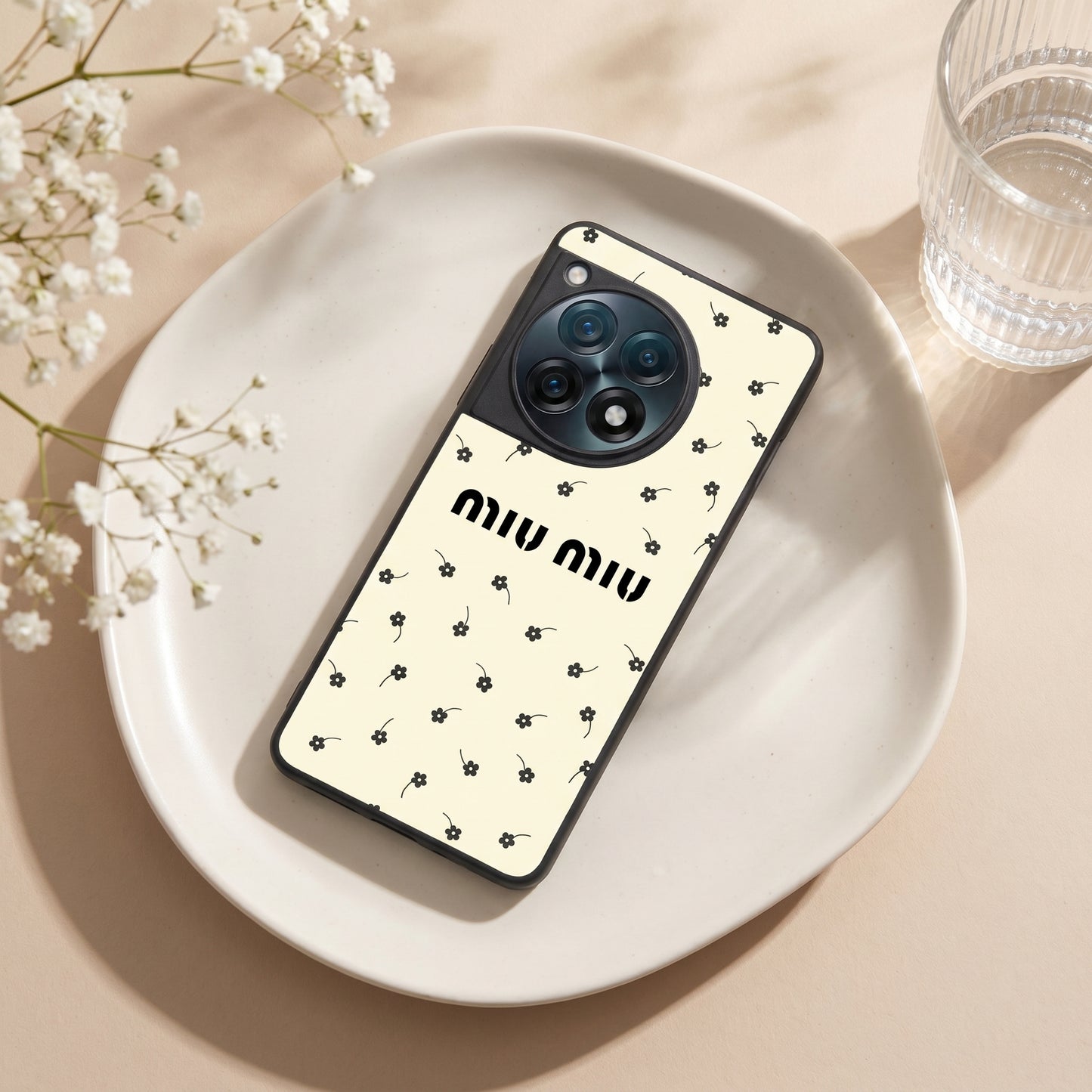 Tiny Daisies Metal Back Case for Oneplus 11R