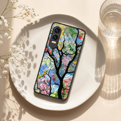 Bloom Glass Metal Back Case for Oneplus NORD CE 4 LITE 5G