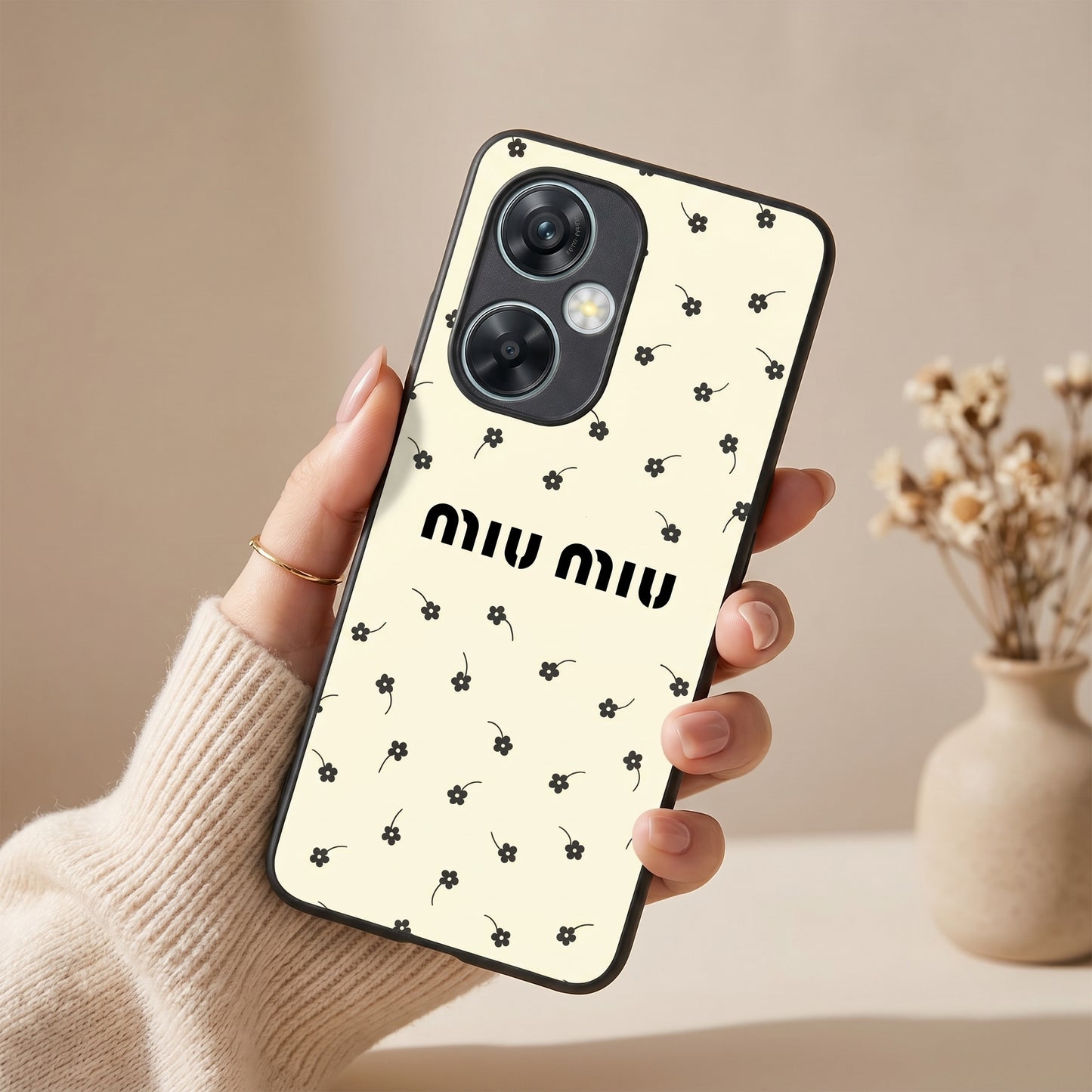 Tiny Daisies Metal Back Case for Oneplus NORD CE 3 LITE 5G