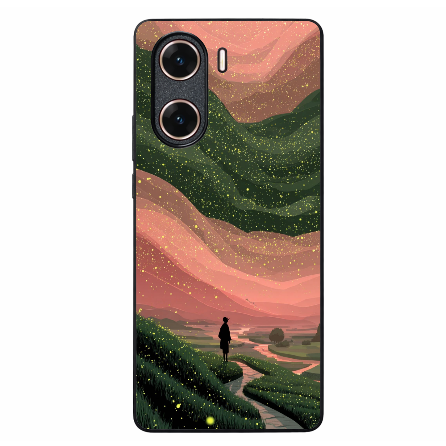 Dreamscape Metal Back Case for VIVO V29E