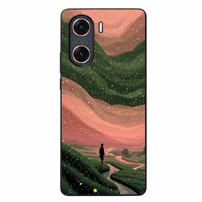 Dreamscape Metal Back Case for VIVO V29E