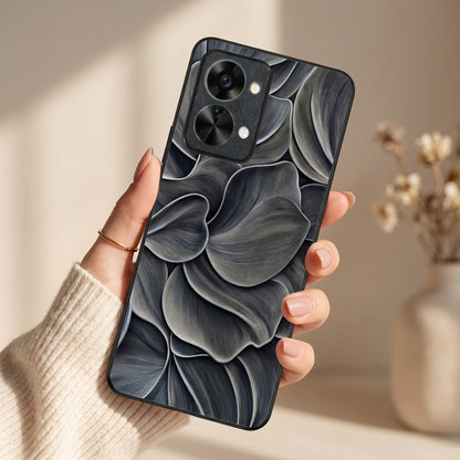 Velvet Petals Metal Back Case for Oneplus NORD 2T 5G