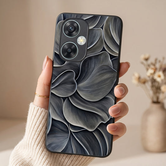 Velvet Petals Metal Back Case for Oneplus NORD CE 3 LITE 5G