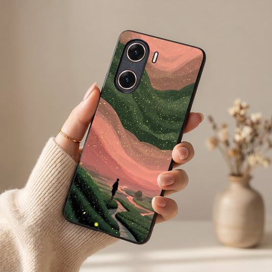 Dreamscape Metal Back Case for VIVO V29E