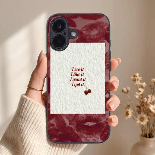 IT' girl Metal Back Case for Apple iPhone 16