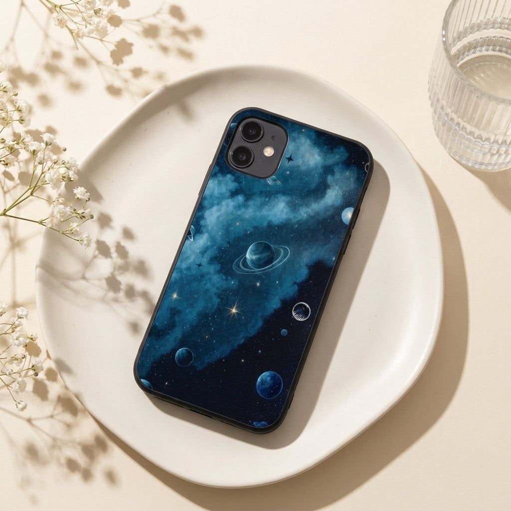 Universe Metal Back Case for Apple iPhone 11
