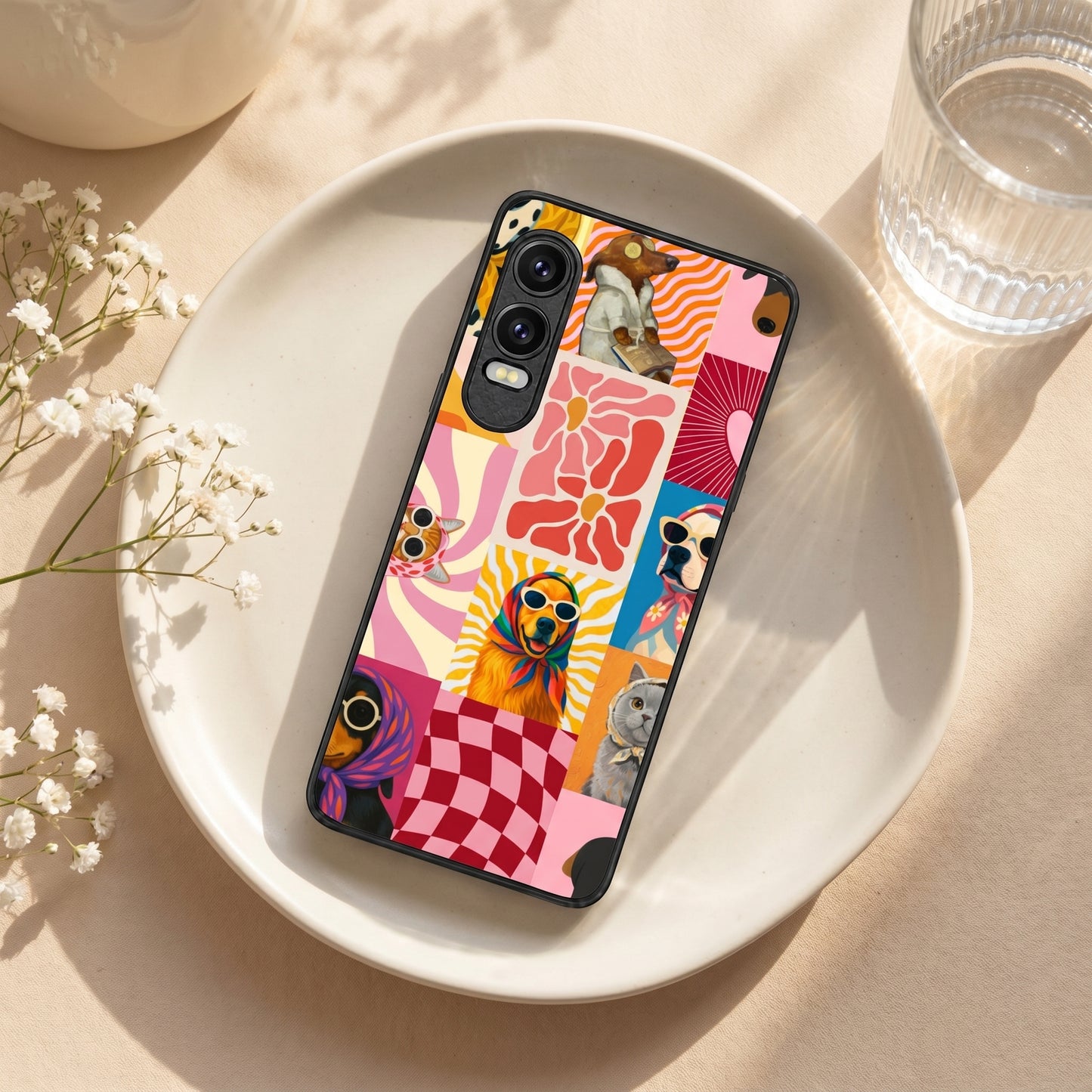Pawpsy Metal Back Case for Oneplus NORD CE 4 LITE 5G