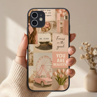 Girlie Pop Metal Back Case for Apple iPhone 11