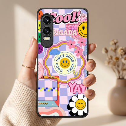 Groovy Metal Back Case for Oneplus NORD CE 4 LITE 5G