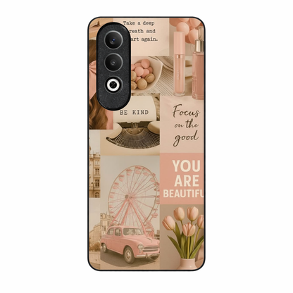 Girlie Pop Metal Back Case for Oneplus NORD CE 4 5G