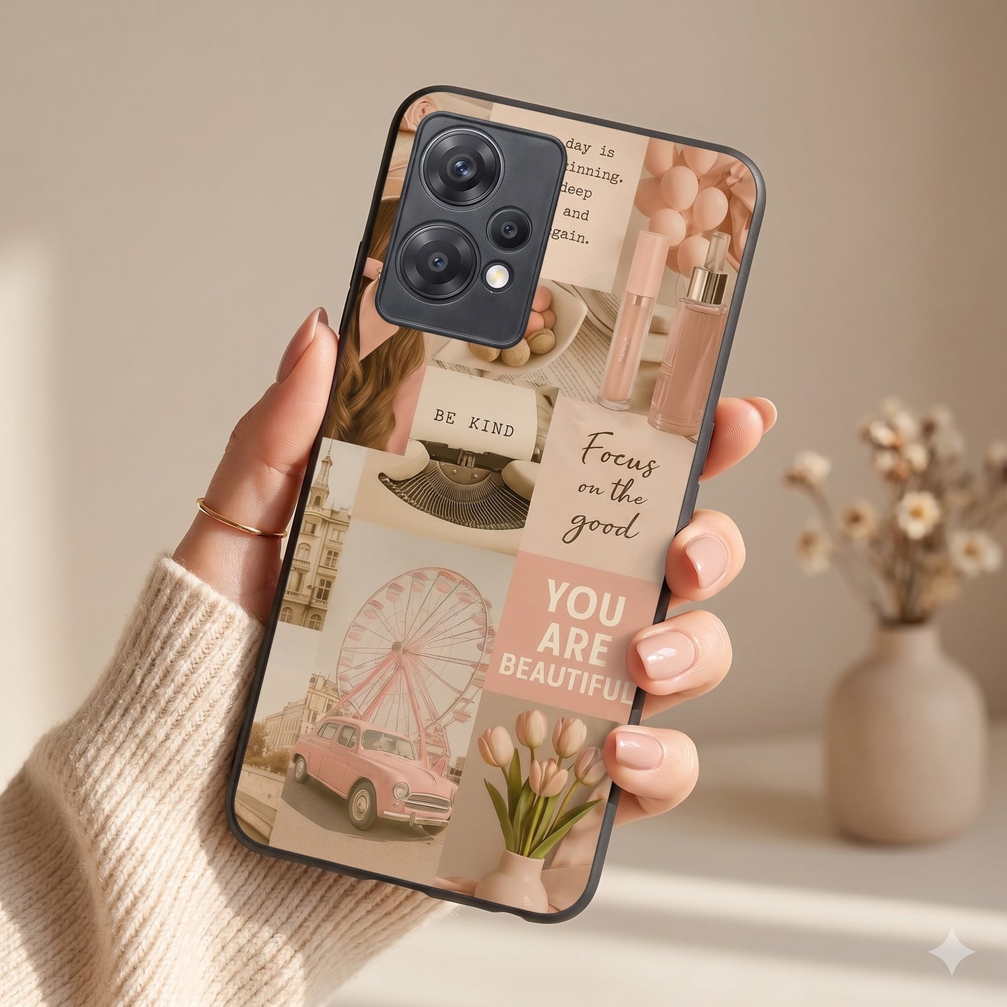 Girlie Pop Metal Back Case for Oneplus NORD CE 2 LITE 5G