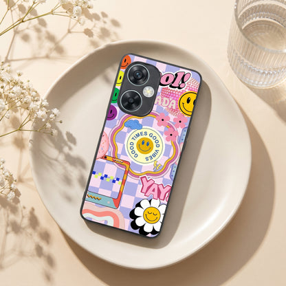 Groovy Metal Back Case for Oneplus NORD CE 3 LITE 5G
