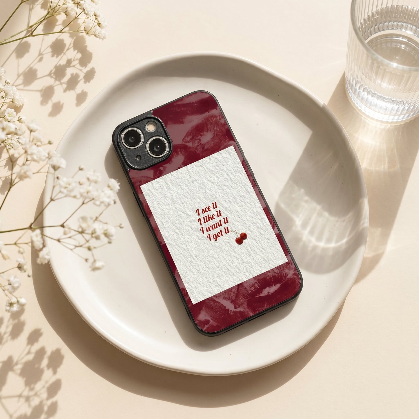 'IT' girl Metal Back Case for Apple iPhone 14