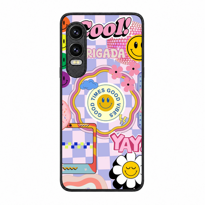 Groovy Metal Back Case for Oneplus NORD CE 4 LITE 5G