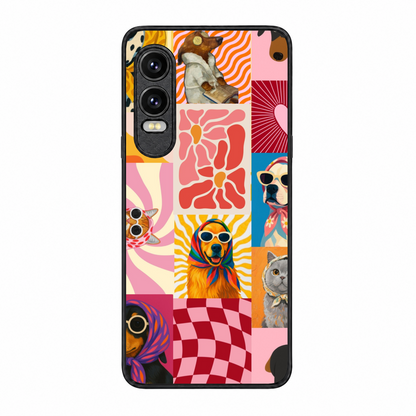 Pawpsy Metal Back Case for Oneplus NORD CE 4 LITE 5G