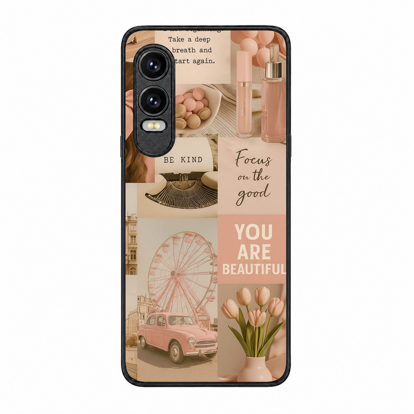 Girlie Pop Metal Back Case for Oneplus NORD CE 4 LITE 5G