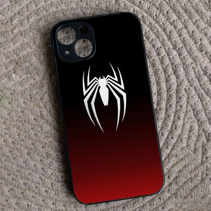 Spider Surge Metal Back Case for Apple Iphone 15 Plus