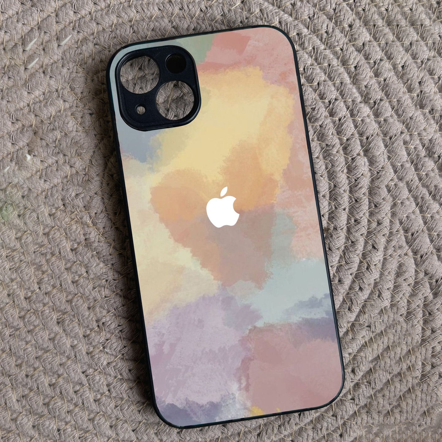 Blush Skies Metal Back Case for Apple Iphone 15 Plus
