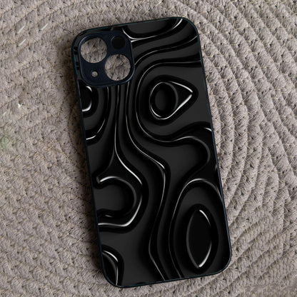 Dark Drip Metal Back Case for Apple Iphone 15 Plus