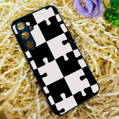 Puzzle Metal Back Case for Samsung Galaxy S23fe 5G