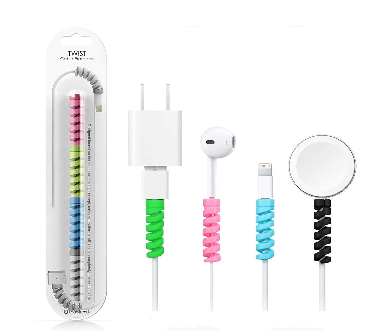 Twisties Cable Protectors(Set of 4)