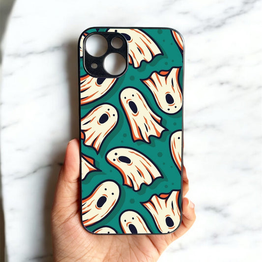 Spooky Gang Glossy Metal Back Case for Apple iPhone