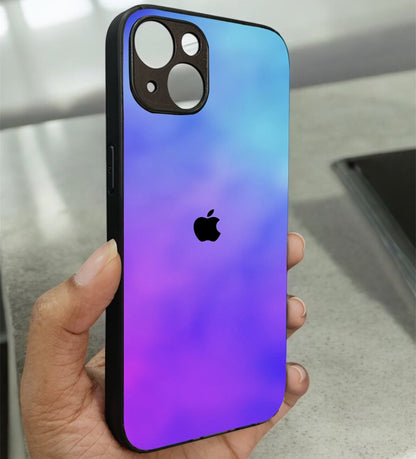Prism Play Glossy Metal Back Case for Apple Iphone 13