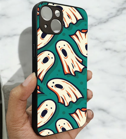 Spooky Gang Glossy Metal Back Case for Apple Iphone 15 Plus