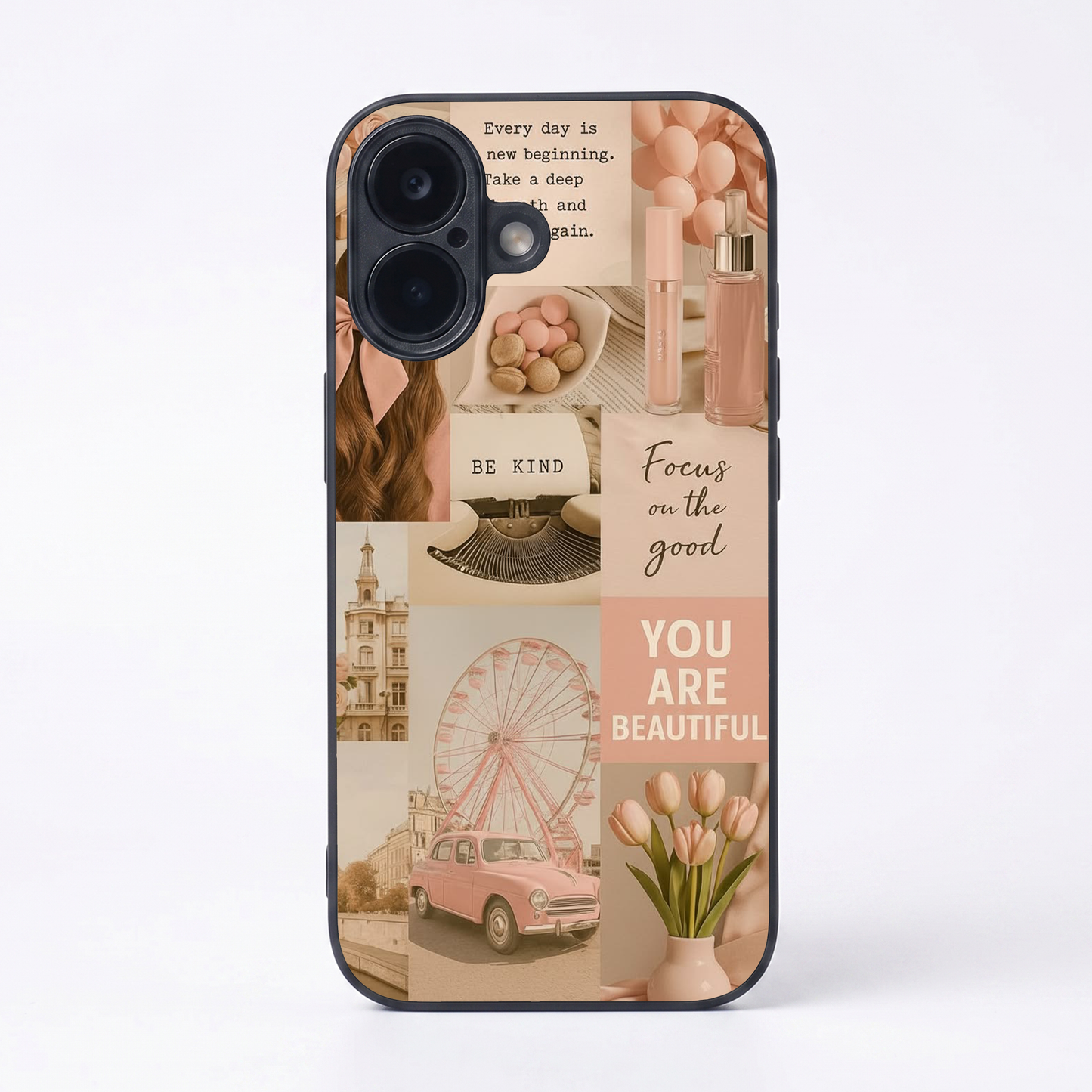 Girlie Pop Metal Back Case for Apple iPhone 17