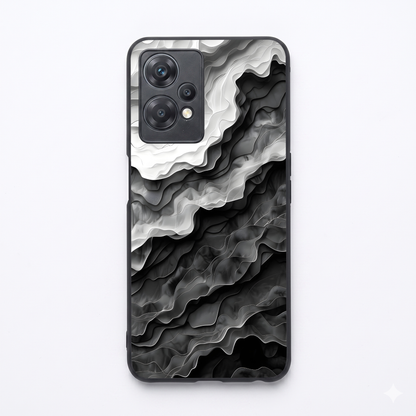 Stone Flow Metal Back Case for Oneplus NORD CE 2 LITE 5G