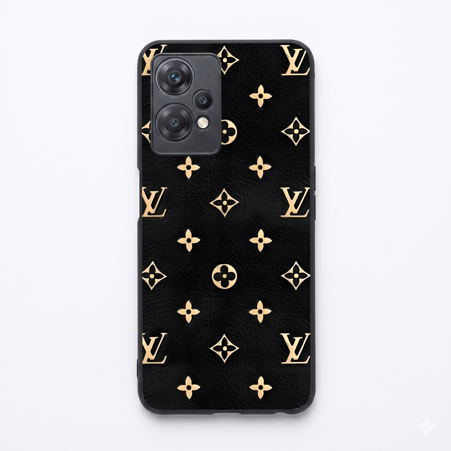 Luxe Gold Metal Back Case for Oneplus NORD CE 2 LITE 5G