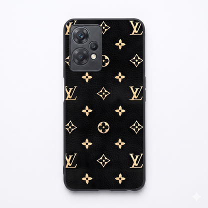 Luxe Gold Metal Back Case for Oneplus NORD CE 2 LITE 5G