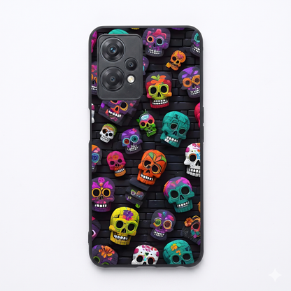 Skull Pop Metal Back Case for Oneplus NORD CE 2 LITE 5G