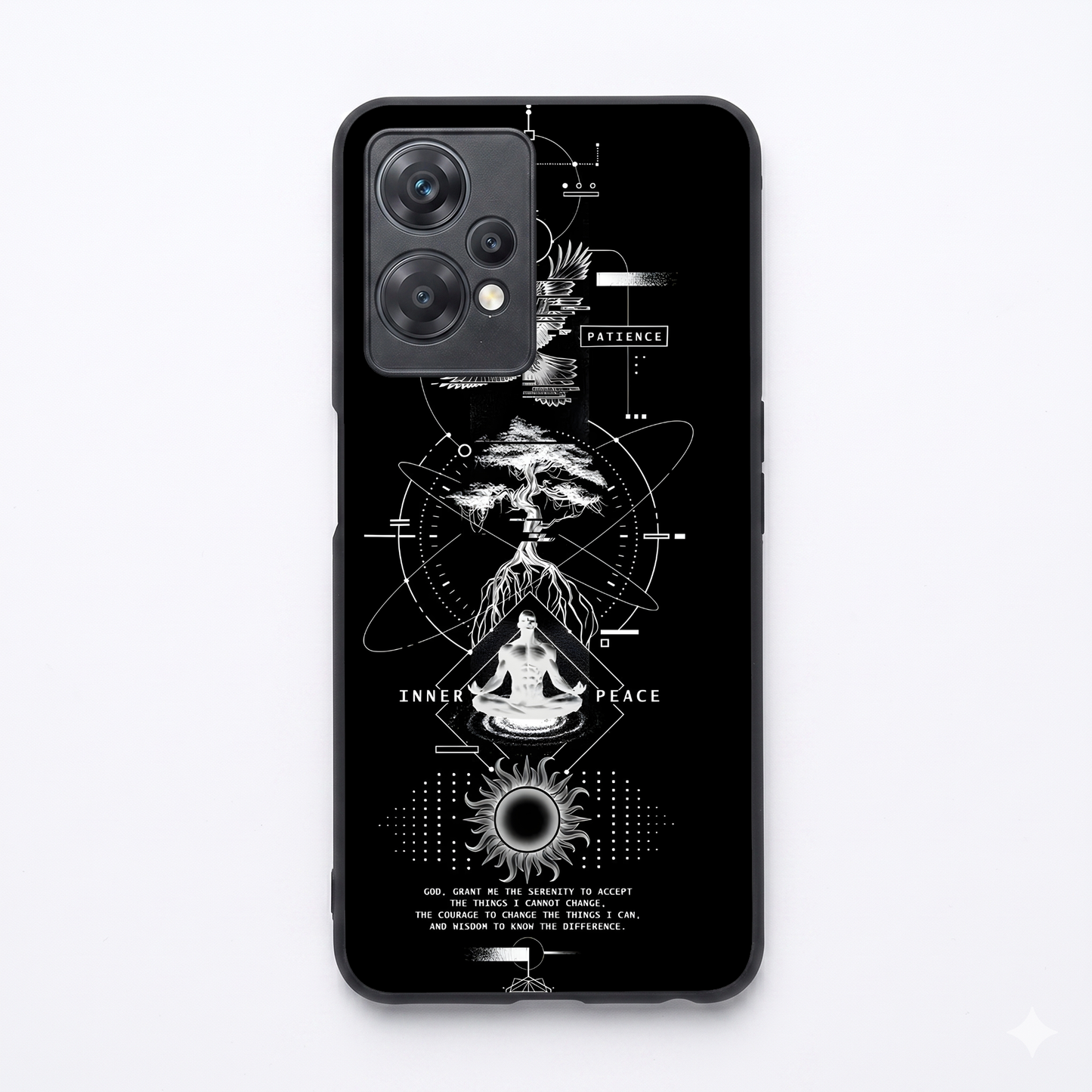 Dark Matter Metal Back Case for Oneplus NORD CE 2 LITE 5G