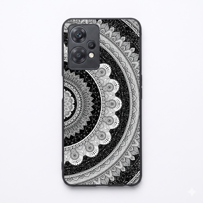 Moon Lace Metal Back Case for Oneplus NORD CE 2 LITE 5G