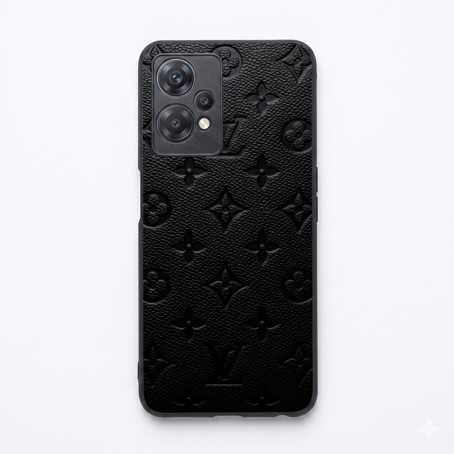 Luxe Leather Metal Back Case for Oneplus NORD CE 2 LITE 5G